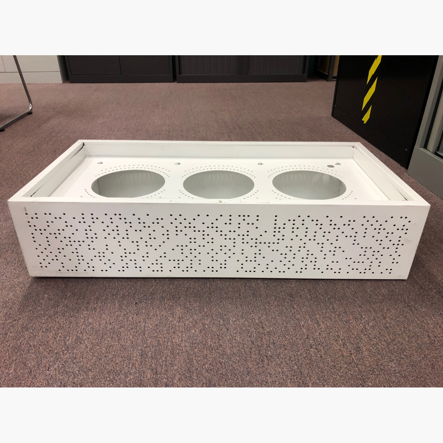 Metal Planter Box White