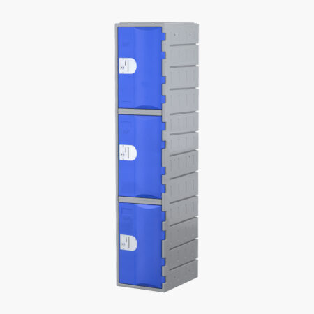 Steelco HDPE Gen-1 Locker Full Height 3-Door